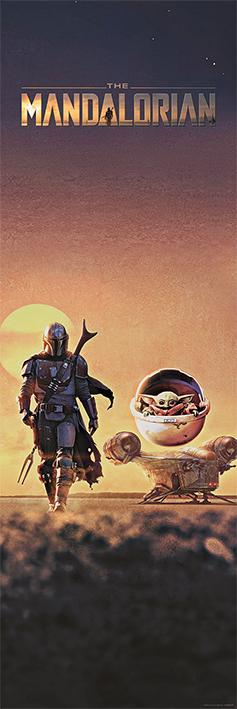 Постер Звёздные Войны Мандалорец/Star Wars The Mandalorian 30x91,5см