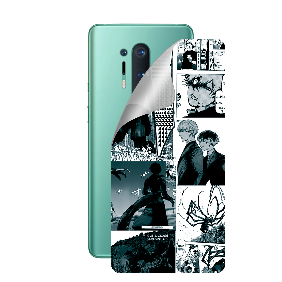 Полиуретановая пленка для OnePlus 8 Pro серии Print Armor