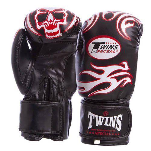 Перчатки боксерские Twins MA-5435 10 oz Черный (37429381)