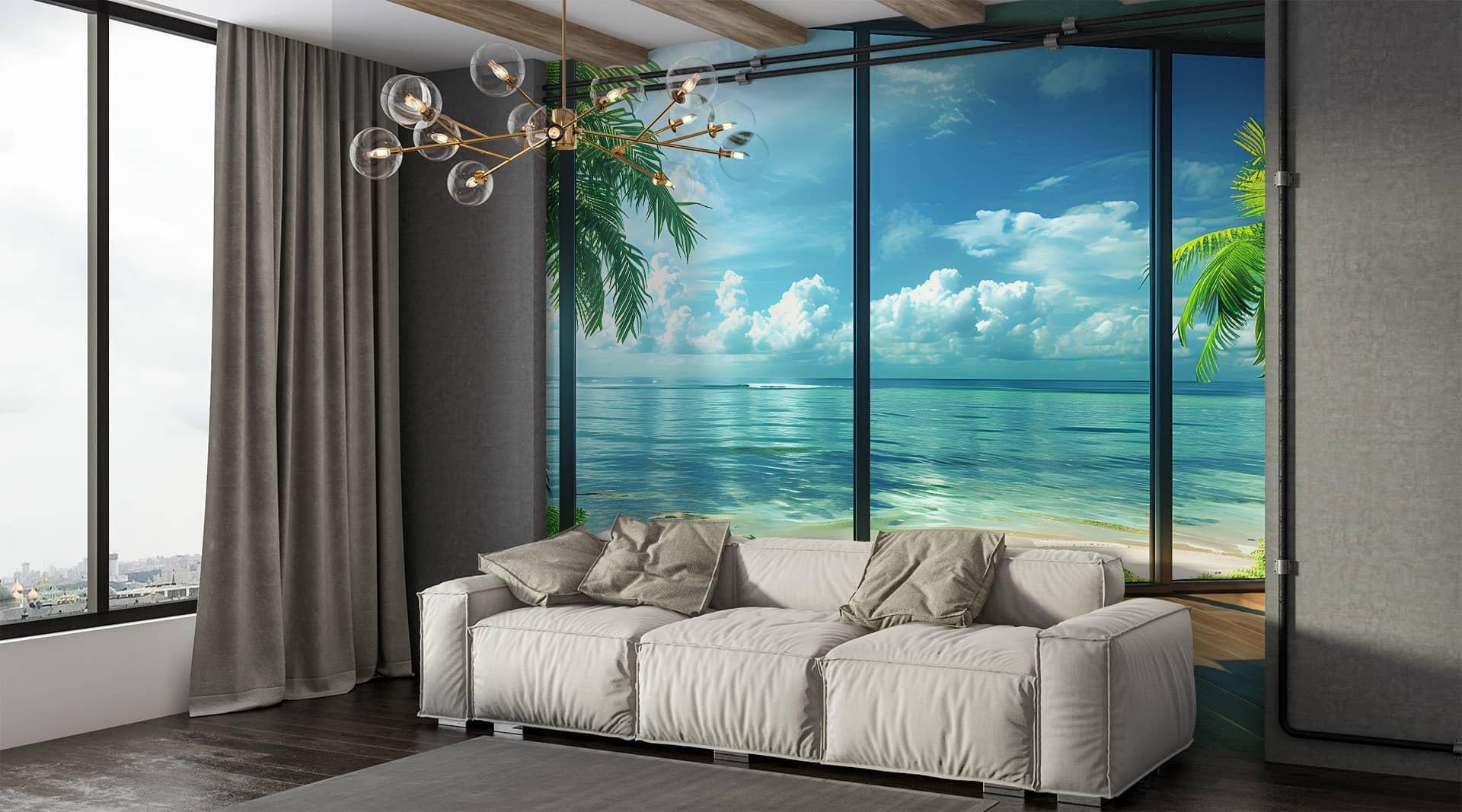 Фотообои флизелиновые Styleo Print-walls Море внутри 0621 400х250 см (Pw-0621/4)