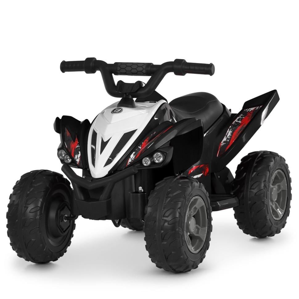 Детский электроквадроцикл Bambi Racer 30 кг 2WD Черный (DE-169-E-766)