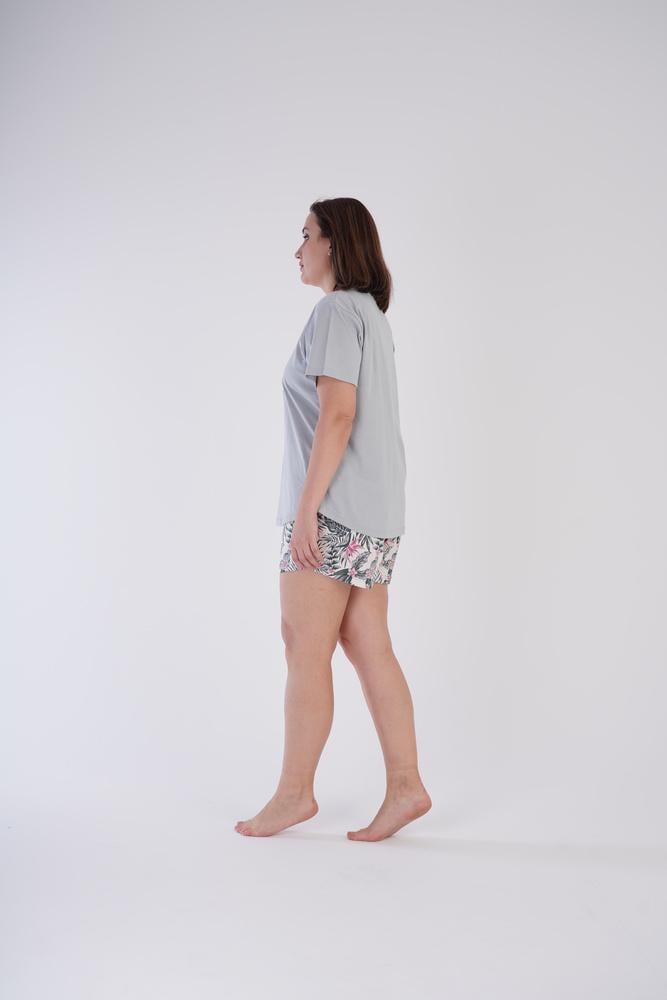 Пижама Vienetta 211325x60 женская 4XL Серый - фото 5 Пижама Vienetta 211325x60 женская 4XL Серый - фото 5