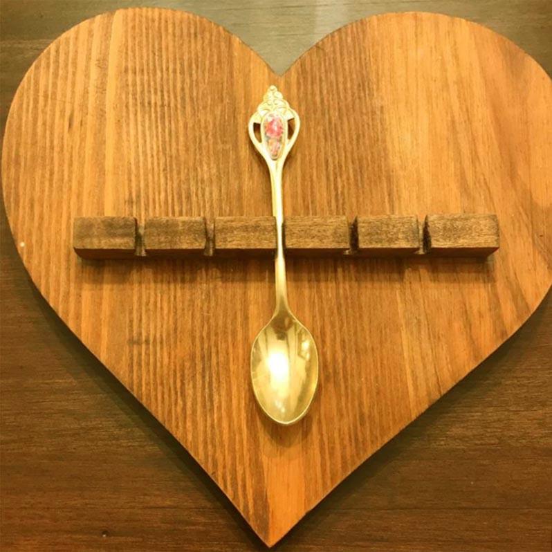 Полка для коллекции ложек Холис Сиена (ПКЛ-003605)