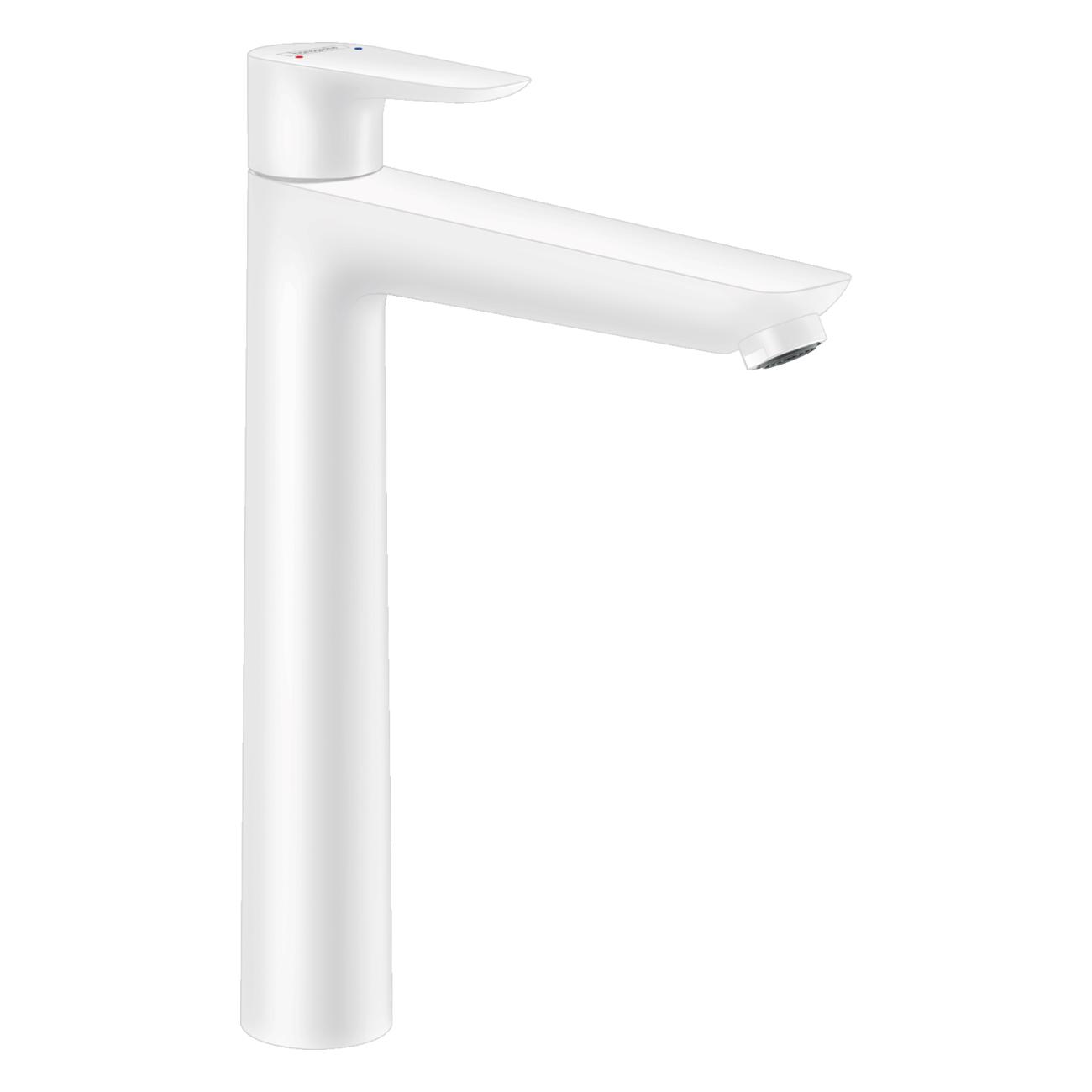 Cмеситель для умывальника Hansgrohe TALIS E 71716700 высокий однорычажный Белый (71804)