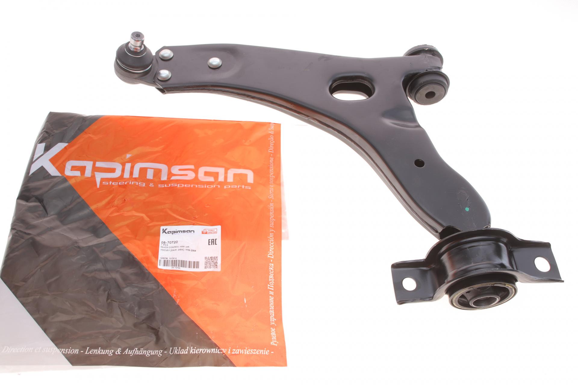 Рычаг подвески KAPIMSAN передний/снизу L Ford Focus 98-04 с шаровой (08-70720) Рычаг подвески KAPIMSAN передний/снизу L Ford Focus 98-04 с шаровой (08-70720)
