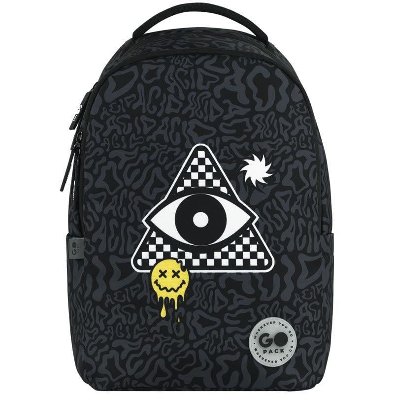 Рюкзак GoPack Teens 41x28x18 см 17 л Черный (GO26-135M-6)