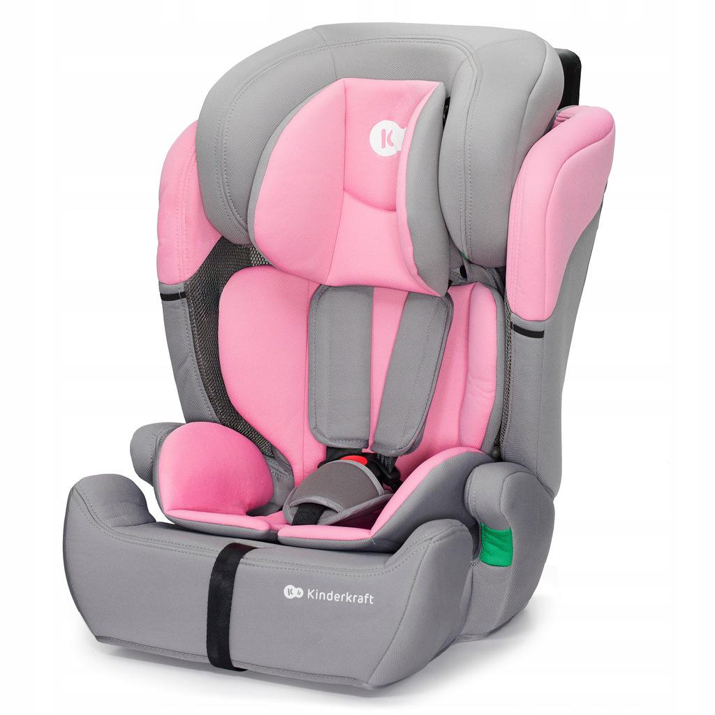 Автокрісло Kinderkraft Comfort Up i-Size група 1/2/3 9-36 кг Pink (4661)