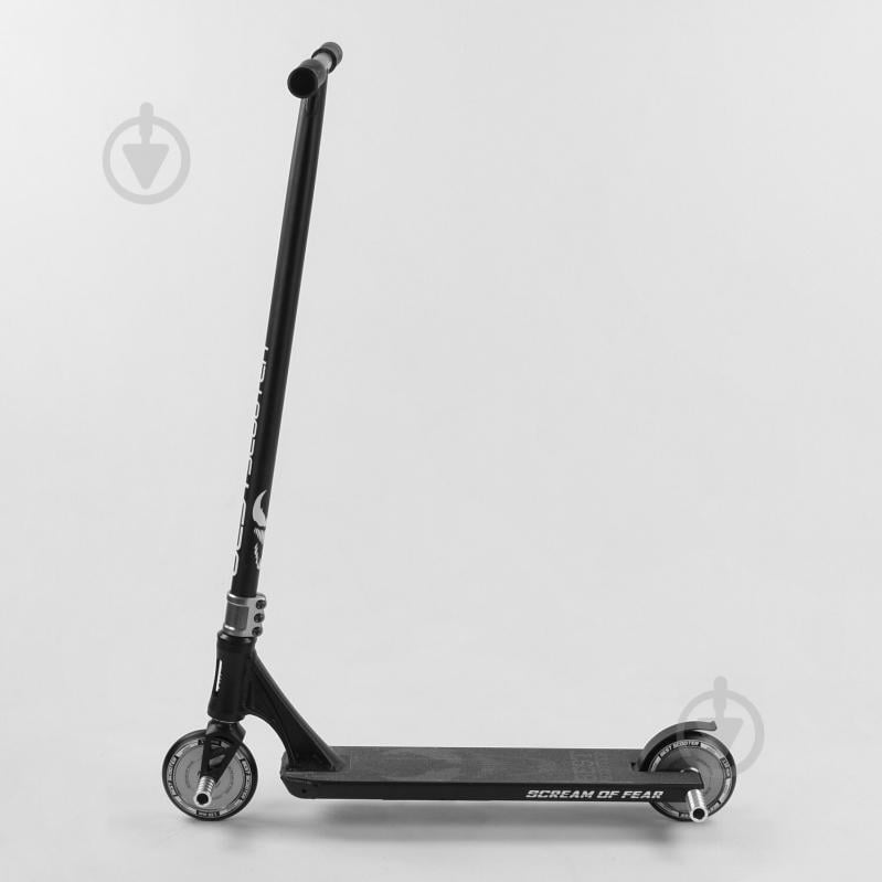 Самокат трюковый Best Scooter "SIMBIOTE" HIC-система, ПЕГИ, алюминиевый диск и дека Black (102309) - фото 3