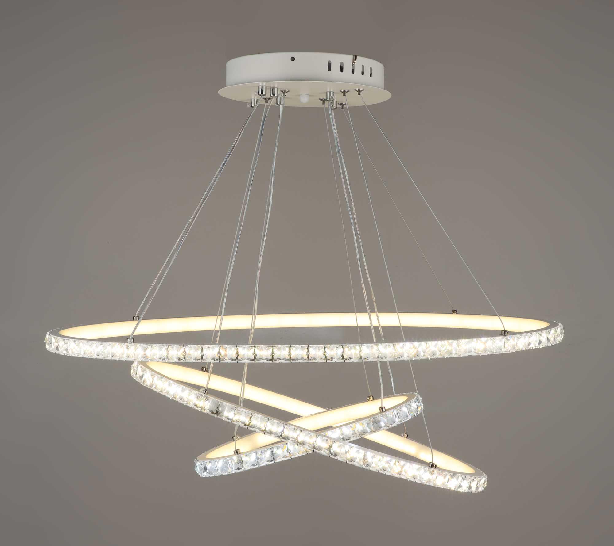 Люстра светодиодная акриловая Sirius B YT425/3 150W (000033792)