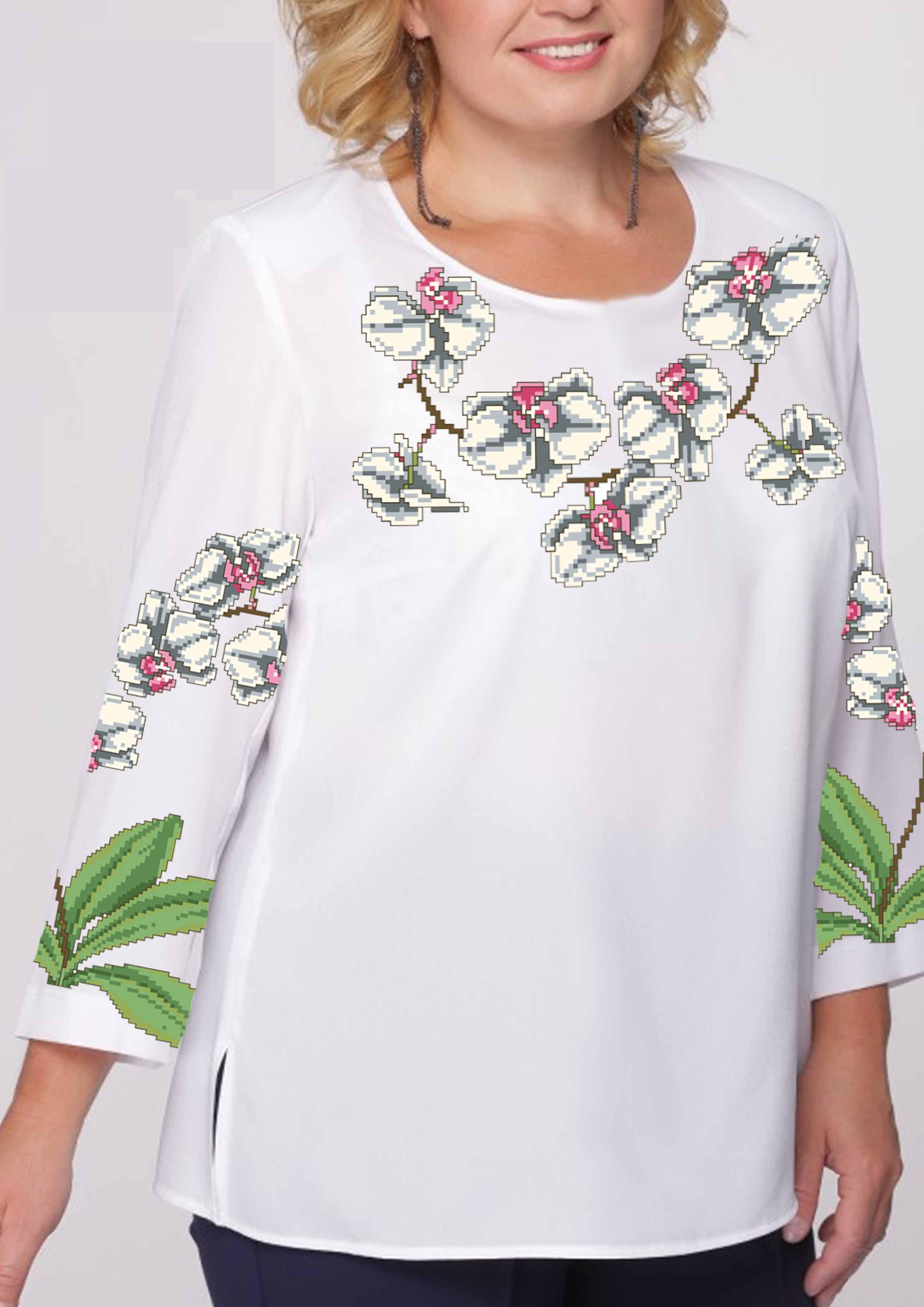 Заготовка для вышивки нитями или бисером рубашка СЖ-351 домотканое полотно Заготовка для вышивки нитями или бисером рубашка СЖ-351 домотканое полотно