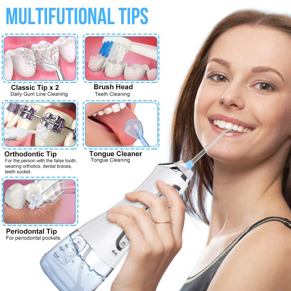 Ирригатор Cordless Oral Irrigator Белый (3767882) - фото 3