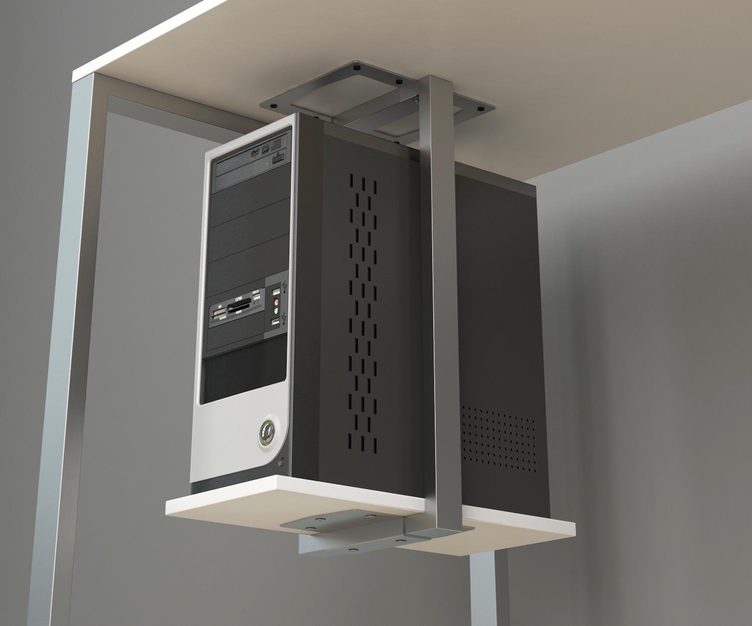 Тримач системного блоку Loft Design SB-1 Білий/Сріблястий (12517769)