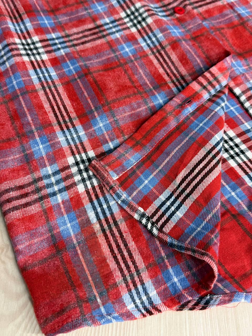 Сорочка жіноча YZY 7765 в клітинку оверсайз широка варена OS Червоний (4917) - фото 9 Сорочка жіноча YZY 7765 в клітинку оверсайз широка варена OS Червоний (4917) - фото 9