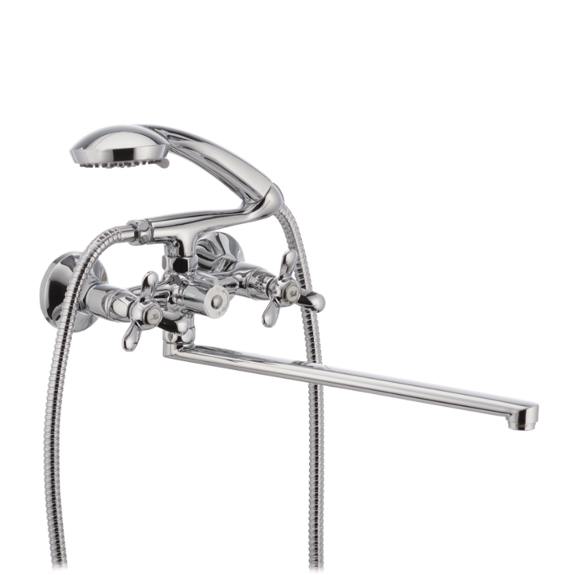 Смеситель для ванны Haiba Vilta 140 из латуни (HB0916)