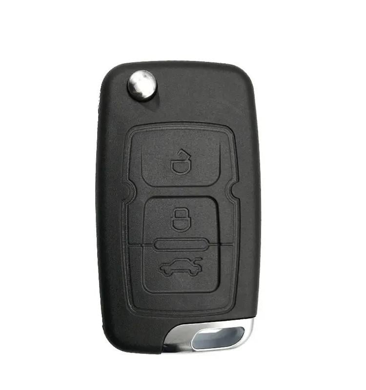 Автоключ со штатной охранной системой Geely RK01