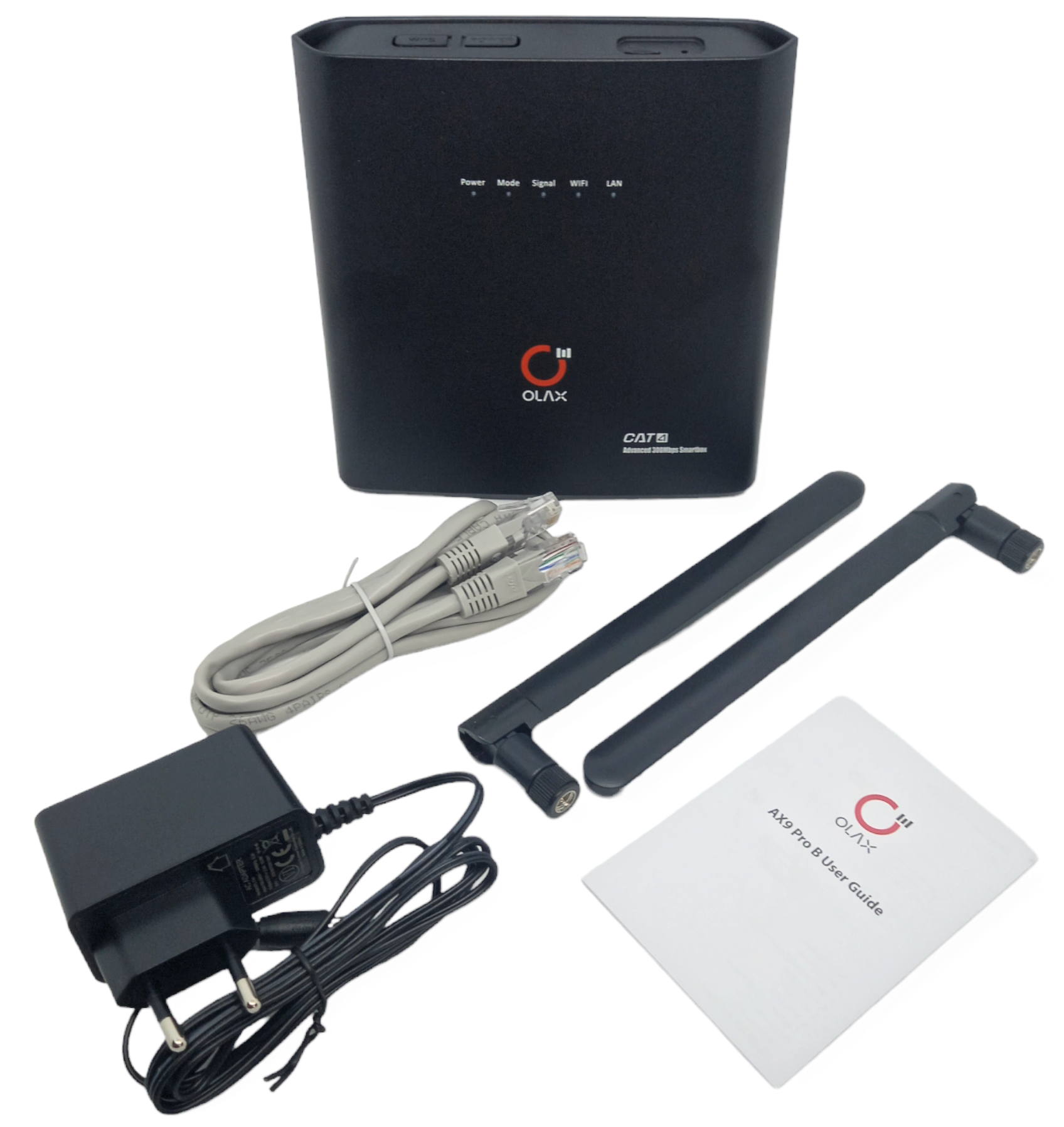 4G роутер Olax Олакс AX9 PRO B WIFI модем під сім карту 4G модемом акумулятор 4000 mAh дві антени мобільний - фото 5 4G роутер Olax Олакс AX9 PRO B WIFI модем під сім карту 4G модемом акумулятор 4000 mAh дві антени мобільний - фото 5