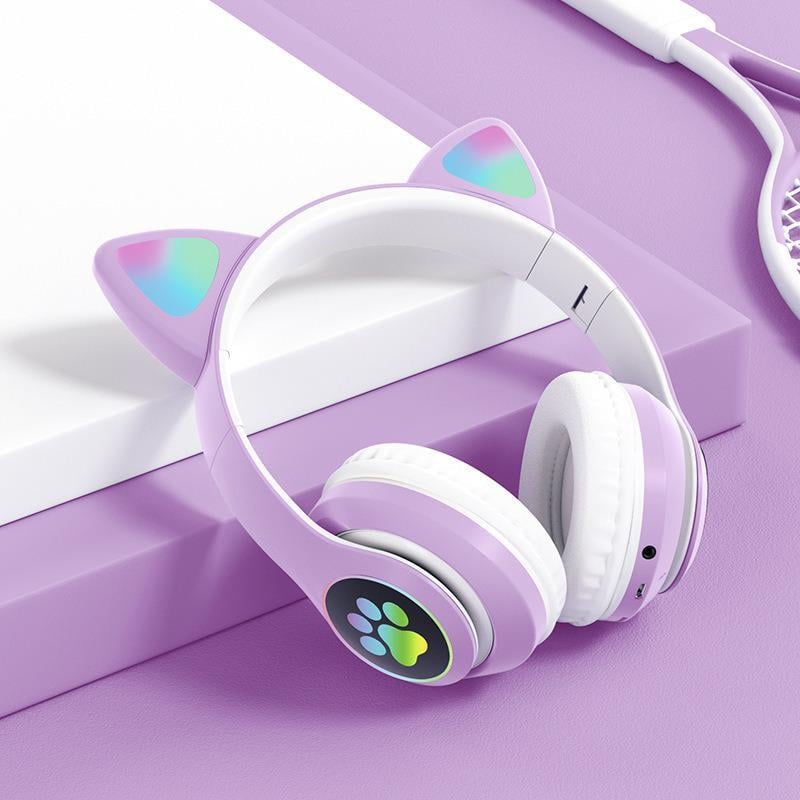 Наушники беспроводные Bluetooth Фиолетовый (2767918363)