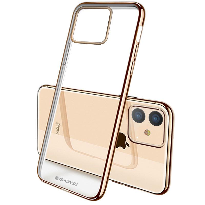 TPU чохол G-Case Shiny Series для Apple iPhone 11 (6.1") (Золотий) (168416)