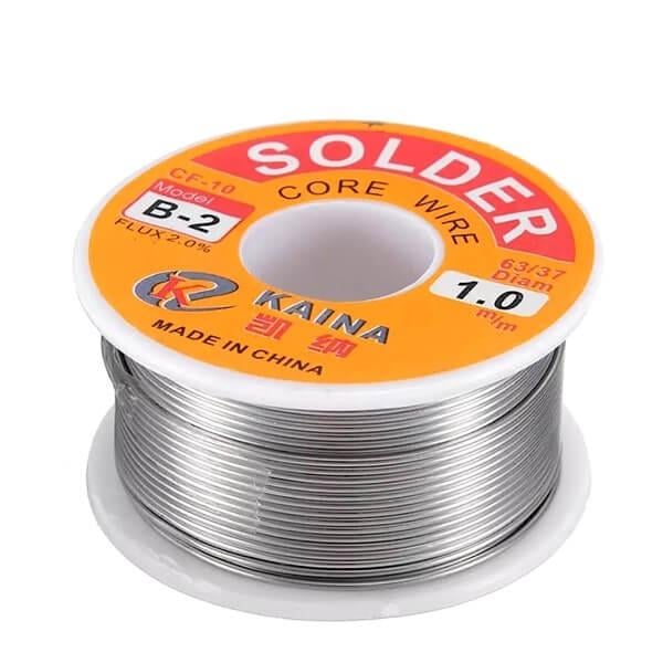 Припой KAINA CF-10 1,0 мм с флюсом 2% 63% SN 37% PB (ART-14230)