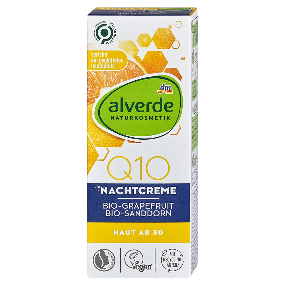 Крем ночной Alverde Naturkosmetik Q10 с органическим грейпфрутом и облепихой 50 мл (EPI-15102025-160) Крем ночной Alverde Naturkosmetik Q10 с органическим грейпфрутом и облепихой 50 мл (EPI-15102025-160)