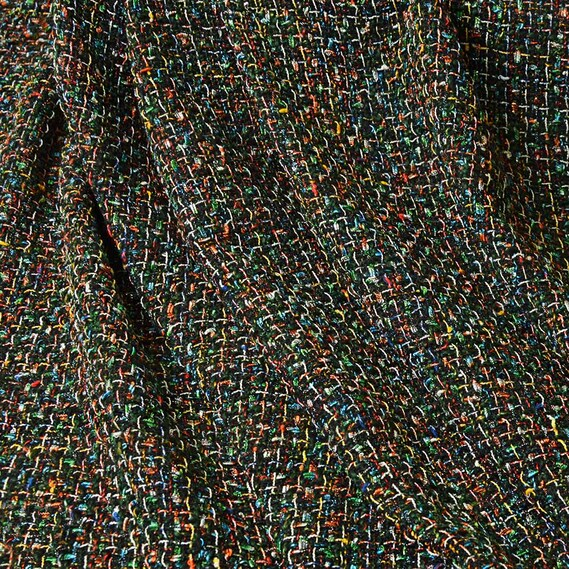 Ткань костюмная IDEIA Букле краски 1,5 м Зеленый (2200004145594)