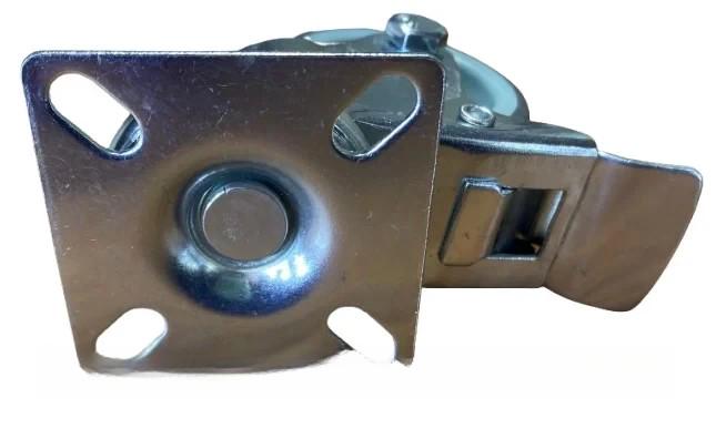 Колесо поворотное на площадке с тормозом 50 мм (1851285915) - фото 6