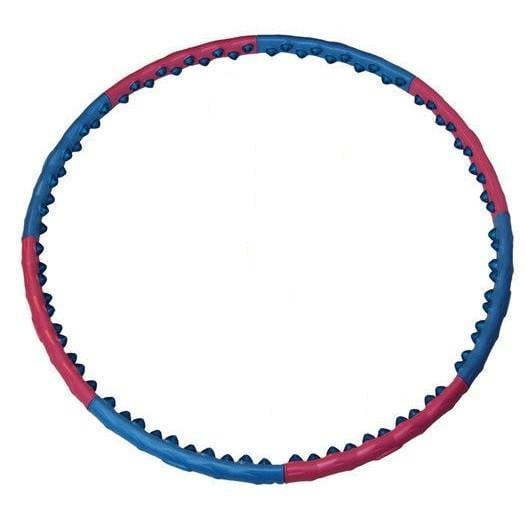 Хулахуп магнитный Super Wide 2 ряда массажных шариков