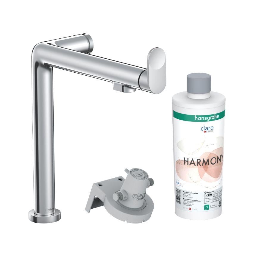 Смеситель кухонный Hansgrohe Aqittura M91 FilterSystem 240 1jet с картриджем Harmony Хром (76802000)