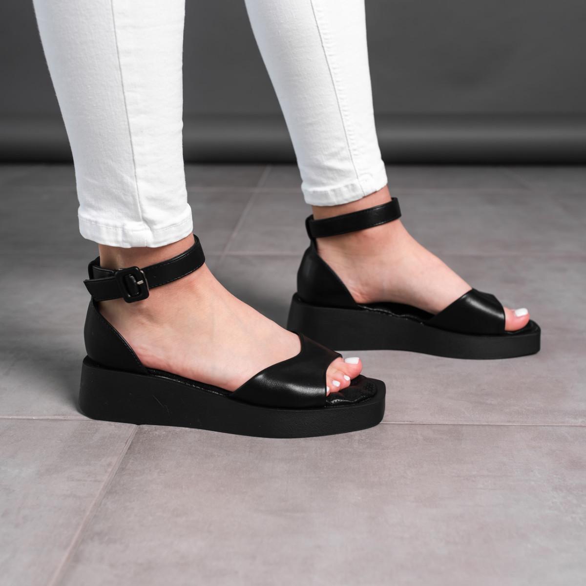 Босоножки женские Fashion р. 40 25,5 см Черный (3657) - фото 4