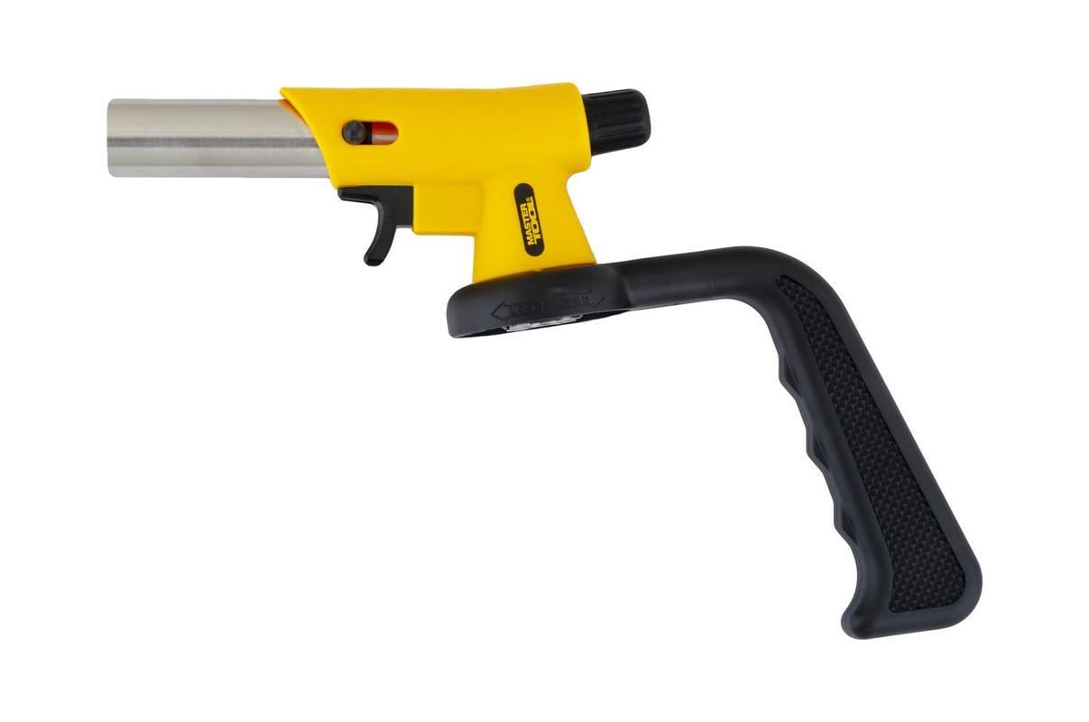 Пальник для газового балона MasterTool Вихрь SAFE з п’єзопідпалом Ø22 мм 1300°C з ручкою (44-5045)