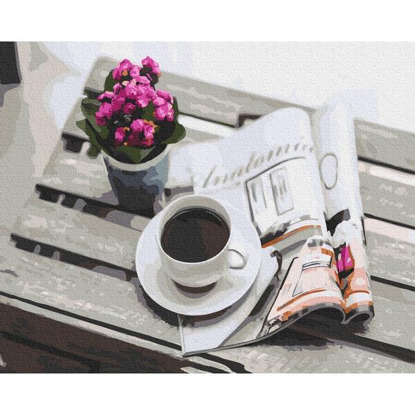 Картина по номерам Brushme GX37912 Одинокий завтрак 40x50 см (1378836768)