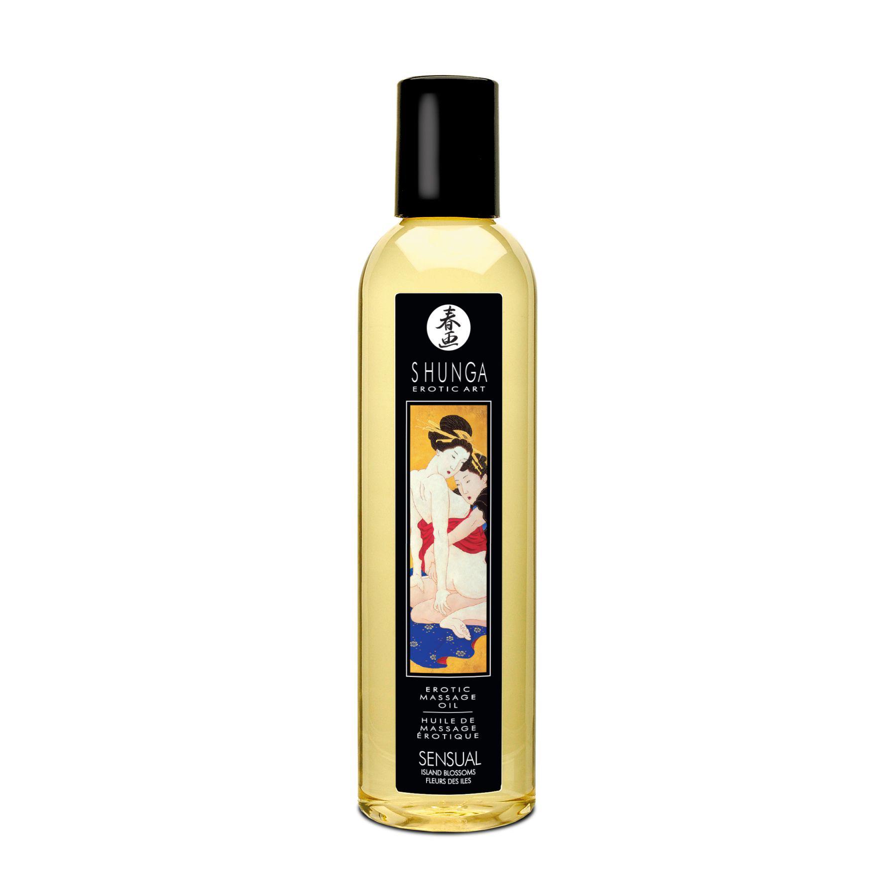 Массажное масло Shunga Sensual Island Blossoms 250 мл