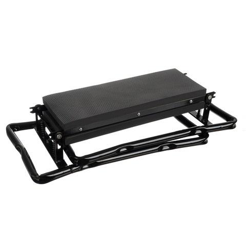 Подставка-стул для колен складная садовая 4в1/органайзер для инструментов Черный - фото 5