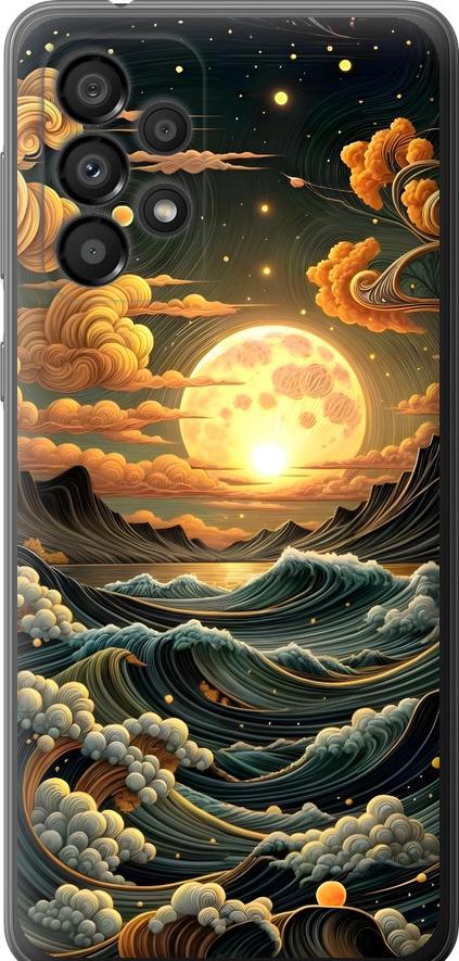 Чехол на Samsung Galaxy A33 5G A336B Арт волны (6332u-2584-42517)