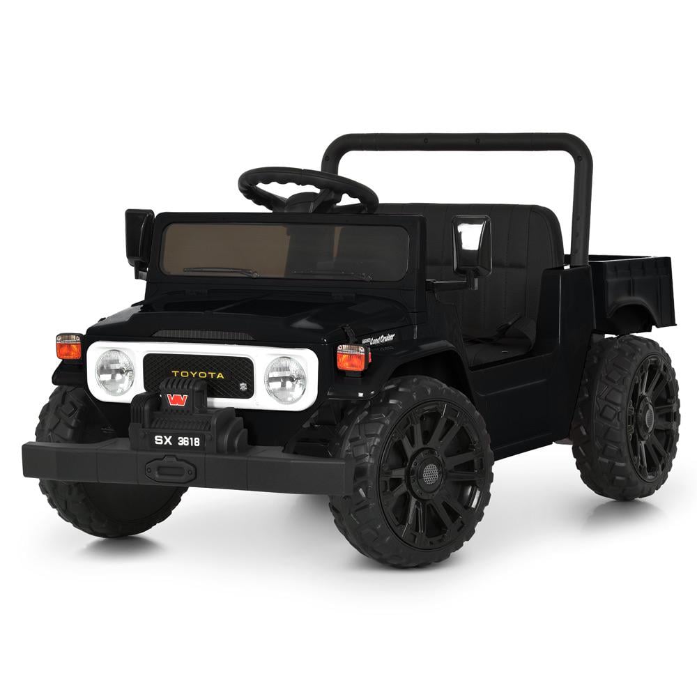 Детский электромобиль джип Toyota Bambi M 6308EBLR-2 Черный (1876942113)