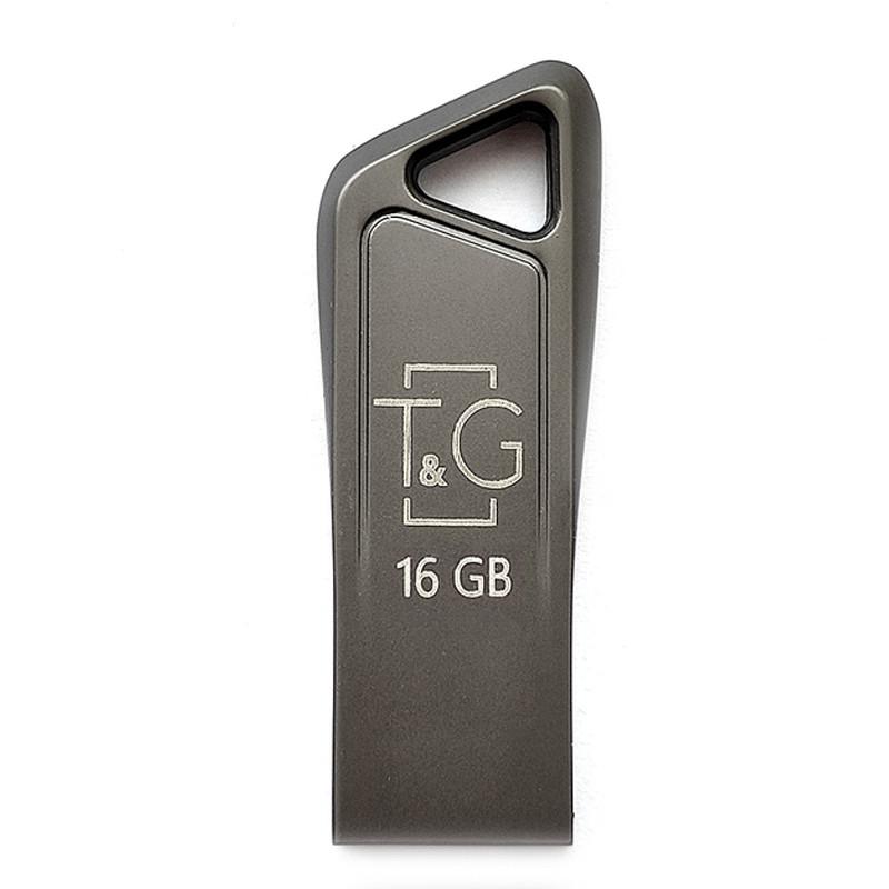 Флэш-драйв T&amp;G 114 Metal Series USB 3,0 Flash Drive 16GB Черный (00000075074_1)