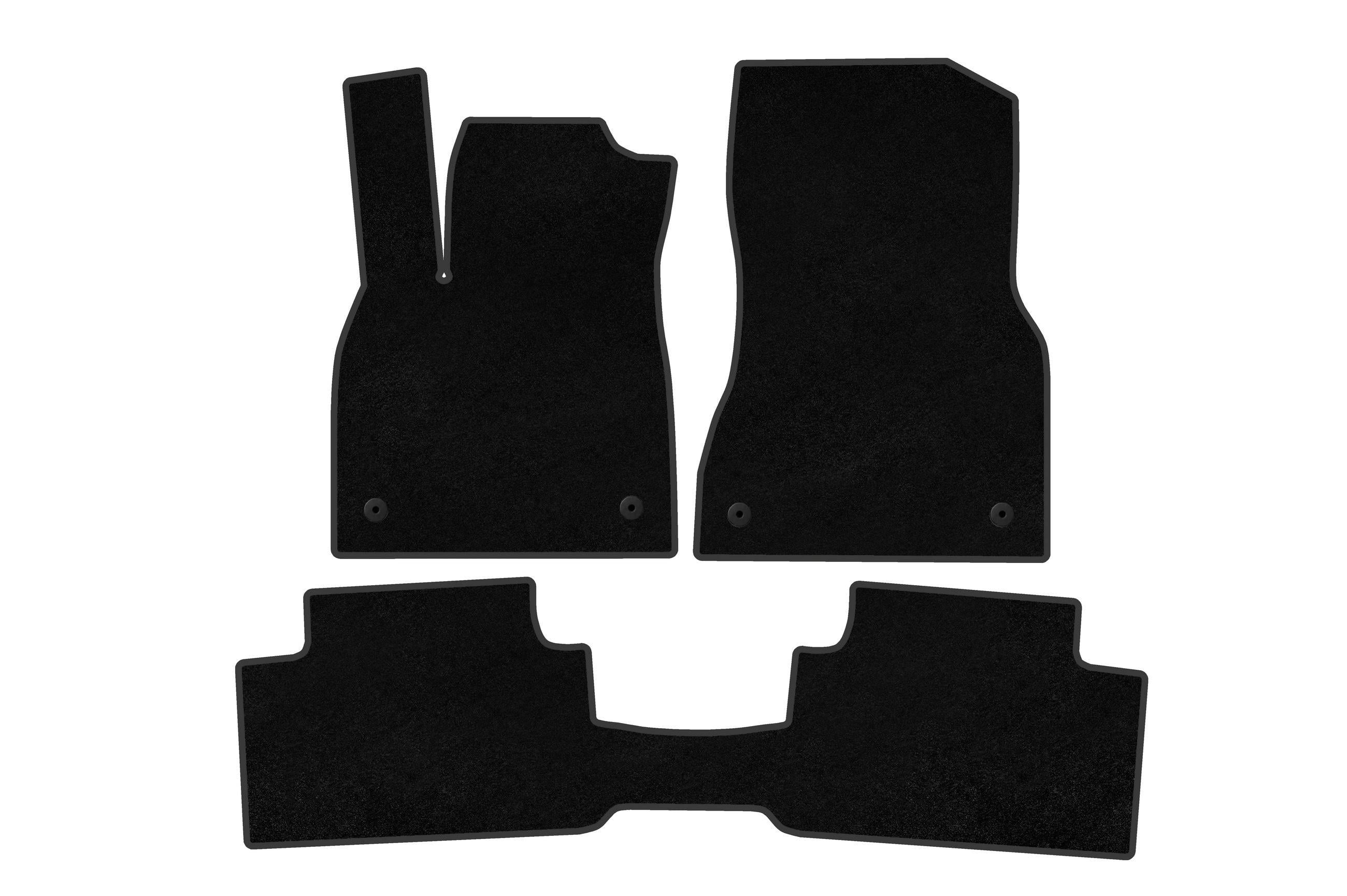 Коврики автомобильные Digital Designs Premium для Audi Q6 2022- гг. ткань Черный (184880)