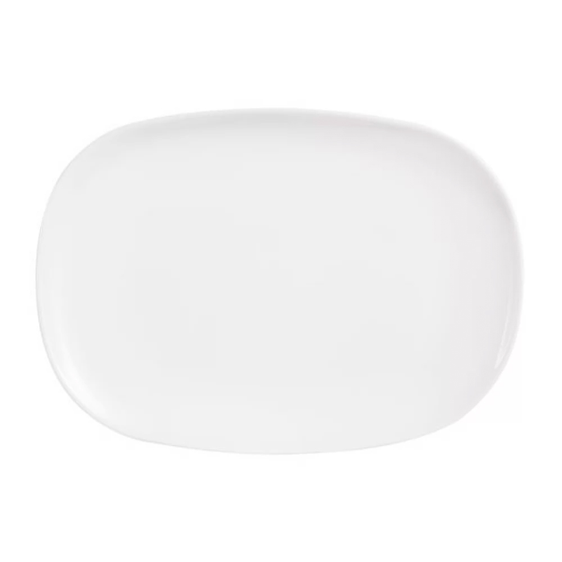 Блюдо Luminarc Sweet Line White склокераміка 35х24 см