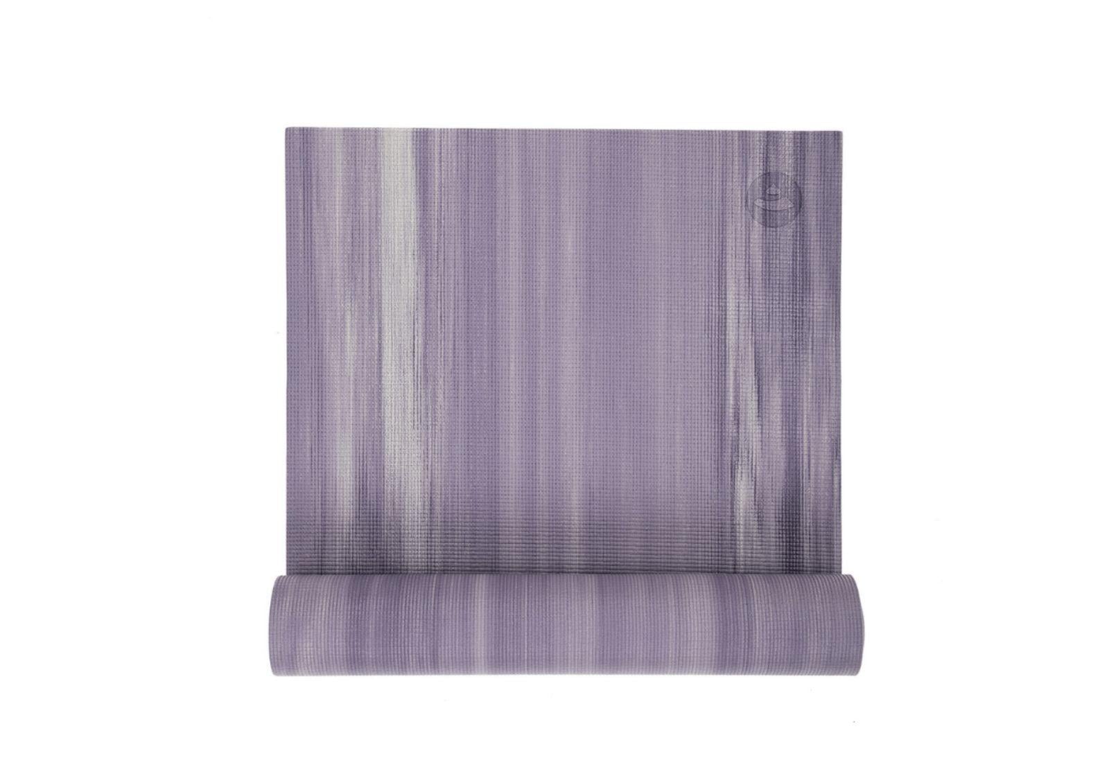 Килимок для йоги Bodhi Ganges 183x60x0,6 см Фіолетовий/Білий (3678)