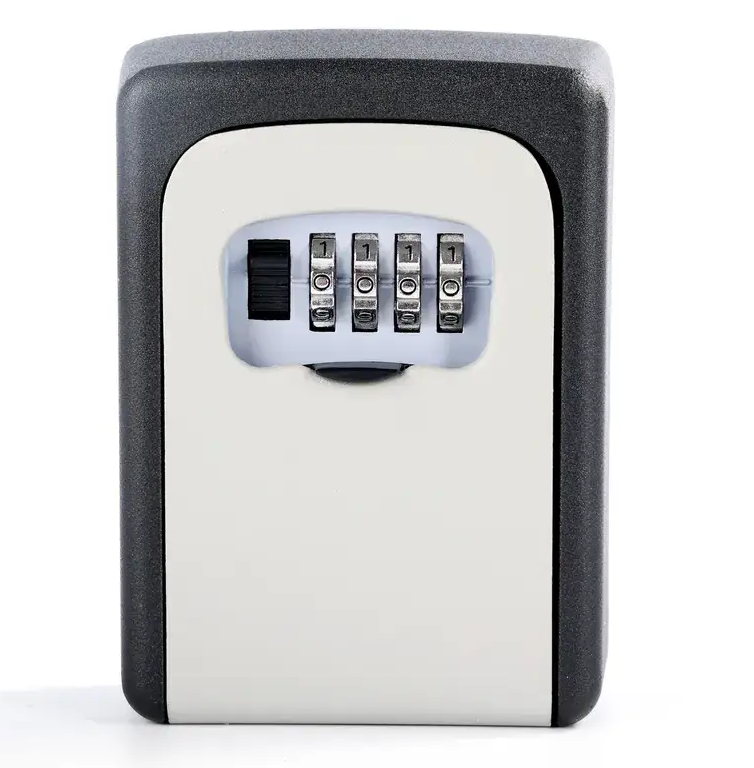 Сейф настенный для ключей с кодовым замком Optimus CH-801 120 мм Серый Сейф настенный для ключей с кодовым замком Optimus CH-801 120 мм Серый