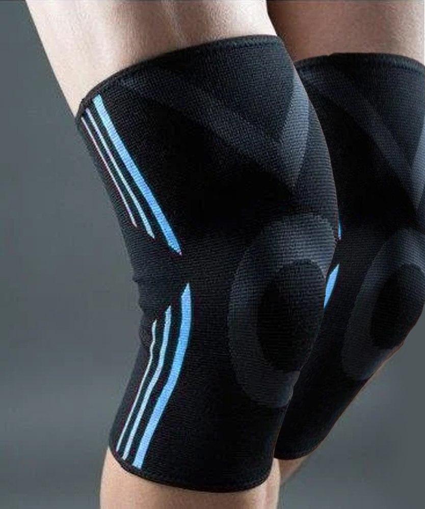 Наколінники спортивні Power System Knee Support Evo PS-6021 L Black/Blue - фото 6