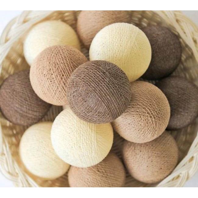 Гирлянда тайская CBL 20 шт. 3,7 м Кофейний (1731)