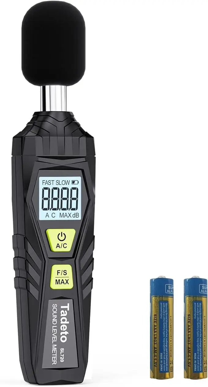 Вимірювач рівня звуку цифровий Tadeto Sound Level Meter SL720