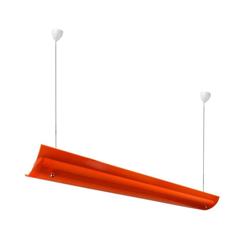 Люминесцентный светильник подвесной Brille FLF-34/2x28 Br Red/L