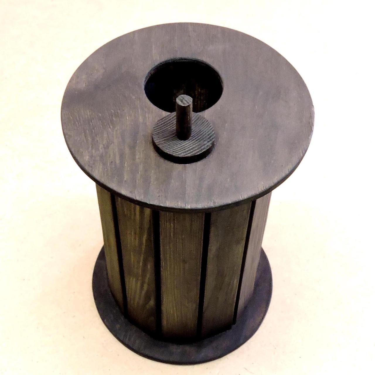 Шпаківня садова з дерева Зяблік Венге (СКВ-002212) - фото 3 Шпаківня садова з дерева Зяблік Венге (СКВ-002212) - фото 3