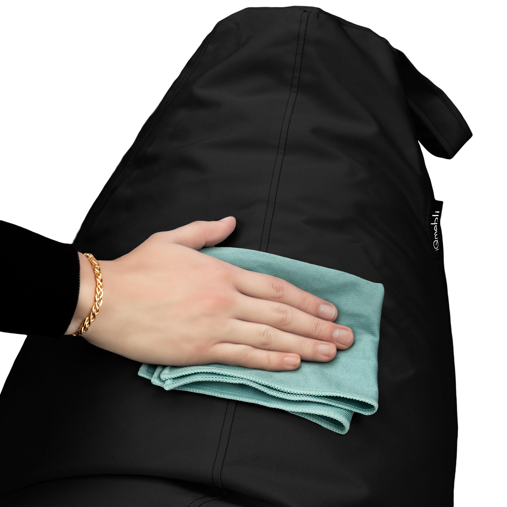 Кресло-мешок Студия Комфорта Груша оксфорд флекс 150х100 см Черный (901230) - фото 8 Кресло-мешок Студия Комфорта Груша оксфорд флекс 150х100 см Черный (901230) - фото 8