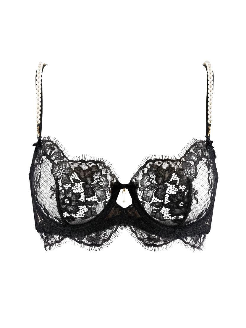 Бюстгальтер балконет Dita von Teese 80E Черный (D59075-black)
