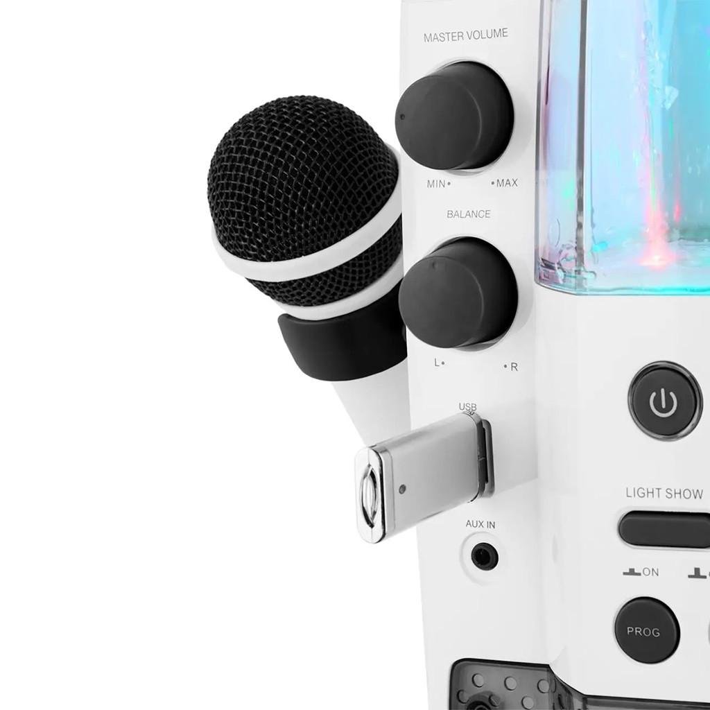 Караоке з підсвіткою і фонтаном Auna Kara Liquida BT (10031560) - фото 4 Караоке з підсвіткою і фонтаном Auna Kara Liquida BT (10031560) - фото 4