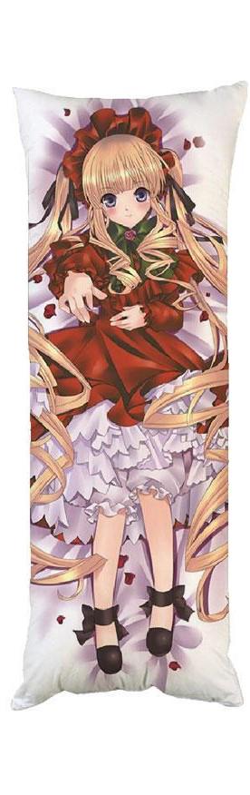 Подушка дакимакура Шинку девы Розы Rozen Maiden декоративная ростовая для обнимания 60x180 см двусторонняя Подушка дакимакура Шинку девы Розы Rozen Maiden декоративная ростовая для обнимания 60x180 см двусторонняя
