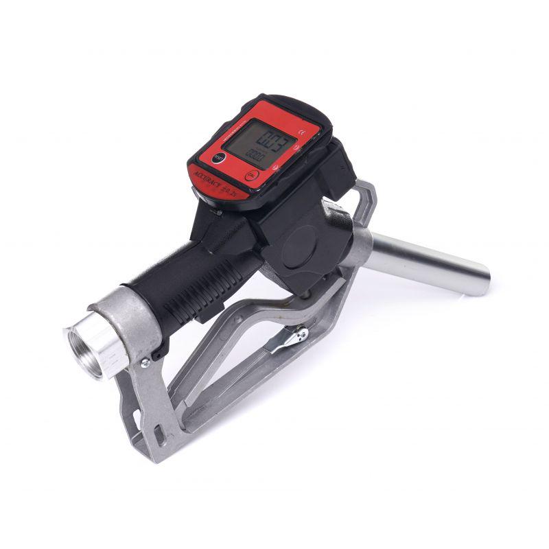 Паливний пістолет/наповнювач Kraft&Dele автоматичний Ø 24 мм з РК-дисплеєм 10-80 л/хв 3 бар (KD10580) - фото 8